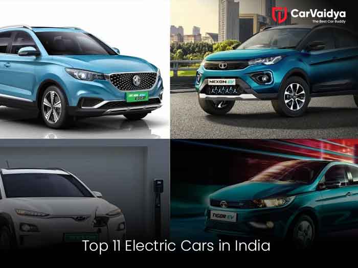 Top 11 Electric Cars in India