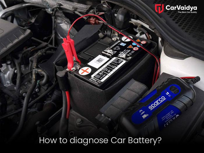 How to diagnose car battery?
