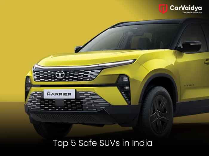 Top 5 Safe SUVs of 2024 in India