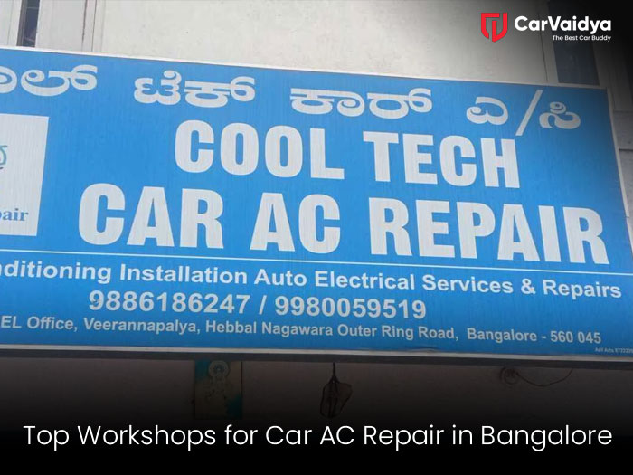Top Workshops for Car AC repair in Bangalore