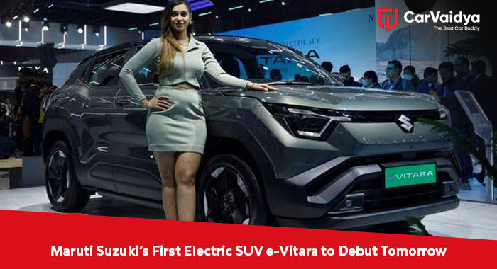 Maruti Suzuki’s First Electric SUV e-Vitara to Debut Tomorrow