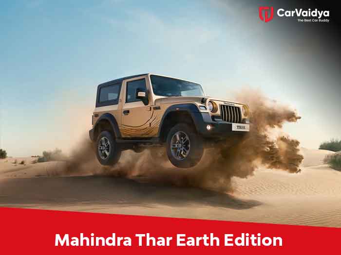 Mahindra Thar Earth Edition debuts in India