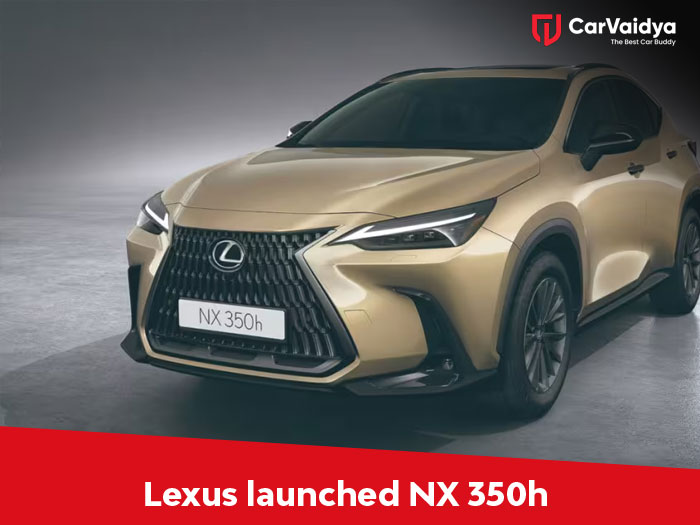 Lexus launched new luxury car NX 350h Overtrail