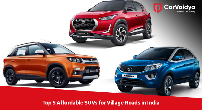 Top 5 Affordable SUVs for Village Roads in India