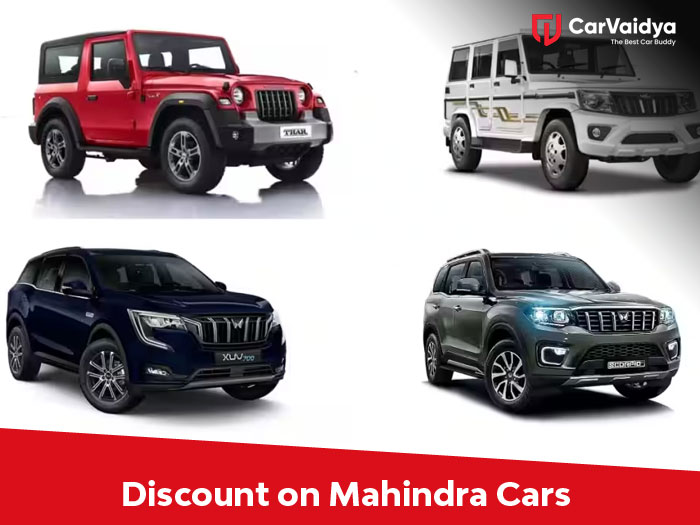 Heavy Discount on Mahindra Cars