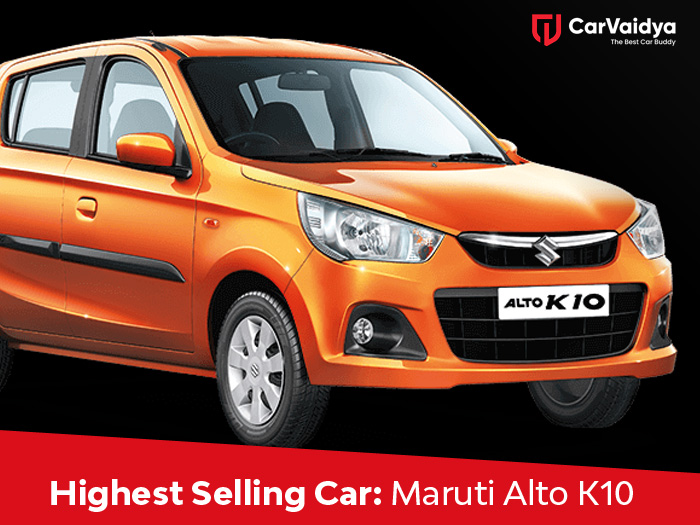 The Maruti Alto K10 is one of the highest-selling cars in India, with more than 4.5 million customer