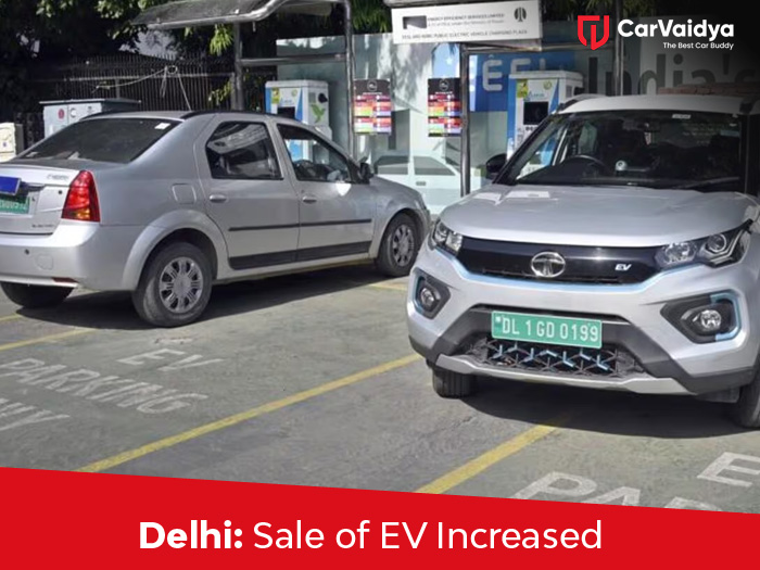  Sale of electric vehicles have increased in Delhi