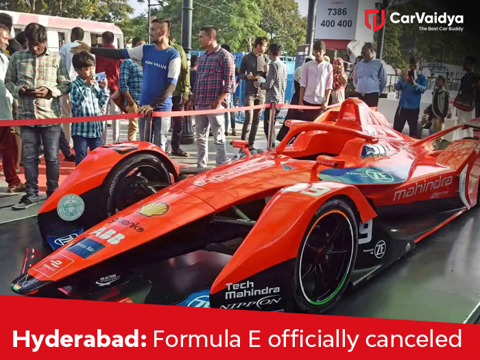 Formula E officially canceled the 2024 Hyderabad E-Prix