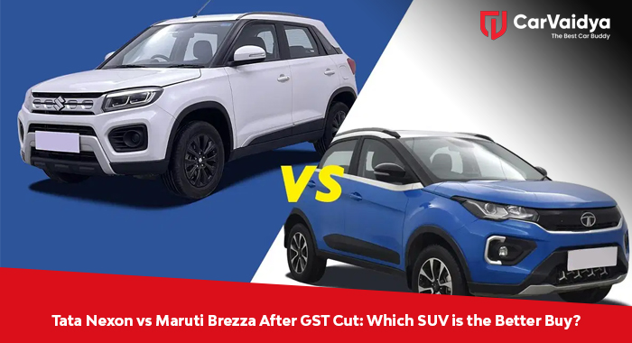 Tata Nexon vs Maruti Brezza After GST Cut: Which SUV is the Better Buy?