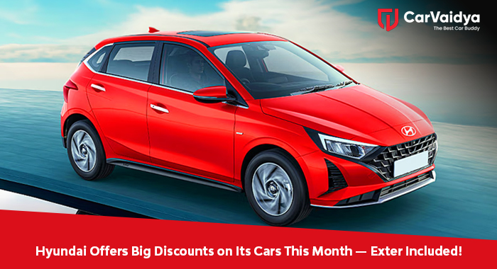 Hyundai Offers Big Discounts on Its Cars This Month — Exter Included
