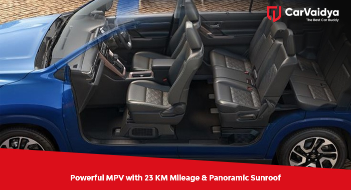 Powerful MPV with 23 KM Mileage & Panoramic Sunroof