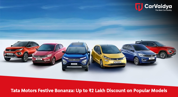 Tata Motors Festive Bonanza: Up to ₹2 Lakh Discount on Popular Models