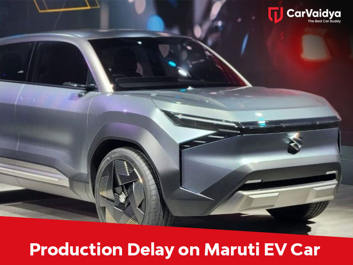 For Maruti Suzuki's electric car, we'll have to wait a little longer.