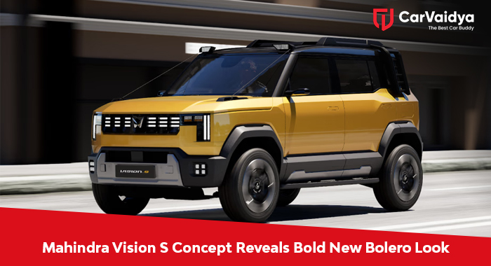 Mahindra Vision S Concept Reveals Bold New Bolero Look