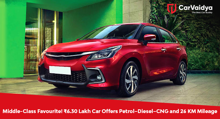 Middle-Class Favourite! ₹6.30 Lakh Car Offers Petrol–Diesel–CNG and 26 KM Mileage