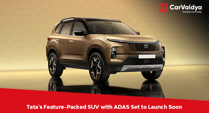 Tata's Feature-Packed SUV with ADAS Set to Launch Soon