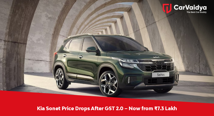Kia Sonet Price Drops After GST 2.0 – Now from ₹7.3 Lakh