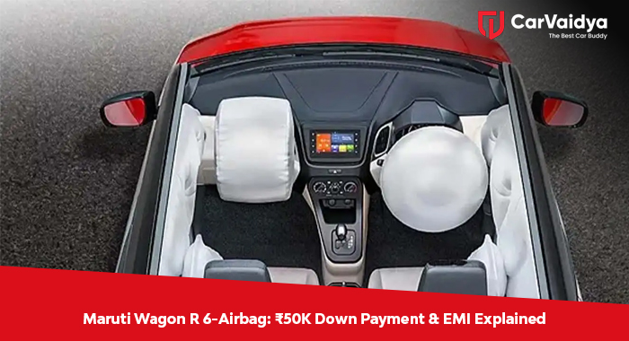 Maruti Wagon R 6-Airbag: ₹50K Down Payment & EMI Explained