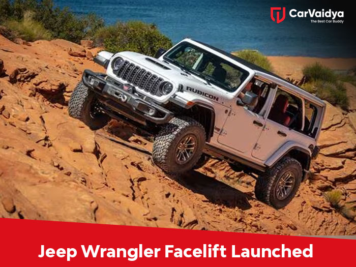 The 2024 Jeep Wrangler Facelift launched in India